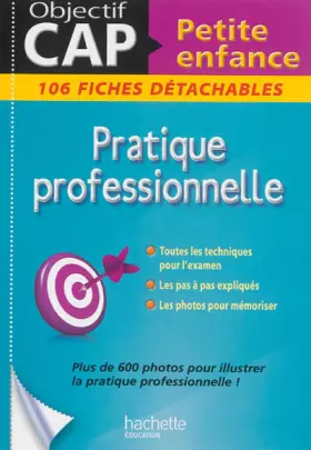 Couverture du produit · Fiches CAP Petite Enfance Pratique professionnelle