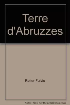 Couverture du produit · Terre d'Abruzzes