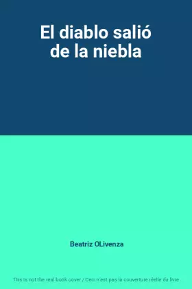 Couverture du produit · El diablo salió de la niebla