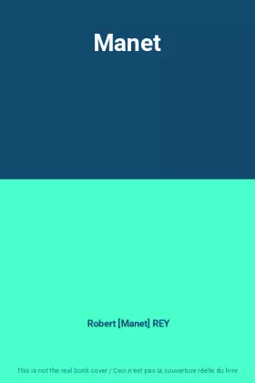 Couverture du produit · Manet