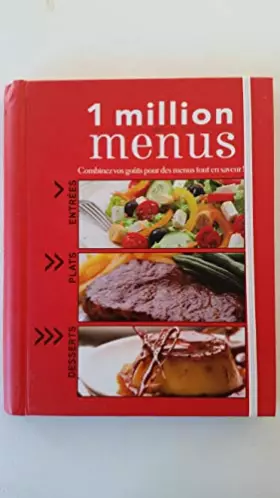 Couverture du produit · 1 million de menus