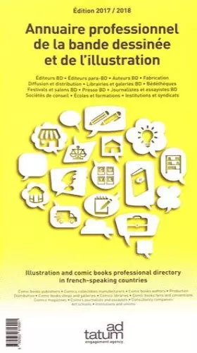 Couverture du produit · Annuaire professionnel de la bande dessinée et de l'illustration