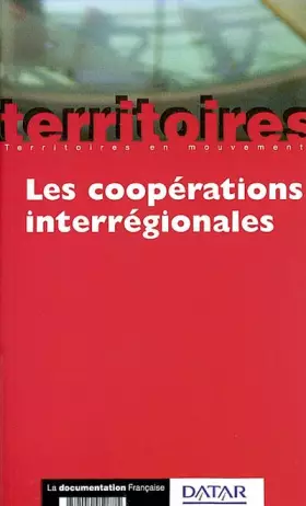Couverture du produit · Les coopérations interrégionales