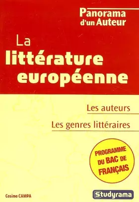 Couverture du produit · La littérature européenne