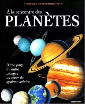 Couverture du produit · ÂA la rencontre des planètes