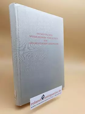 Couverture du produit · Ostwestfälisch-weserländische Forschungen zur geschichtlichen Landeskunde.