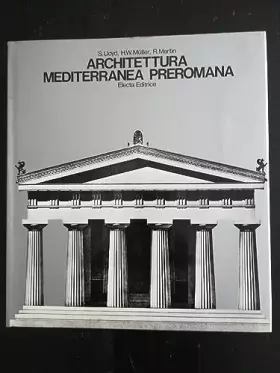 Couverture du produit · Architettura Mediterranea Preromana.