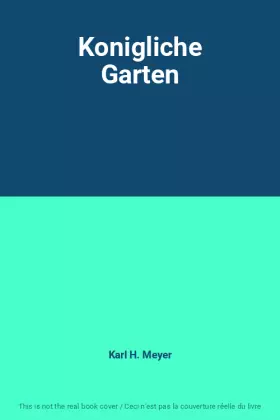 Couverture du produit · Konigliche Garten