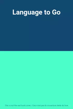Couverture du produit · Language to Go