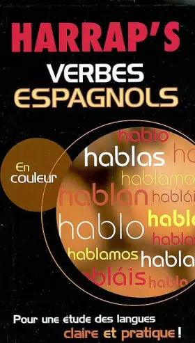 Couverture du produit · Harrap's : Verbes espagnols