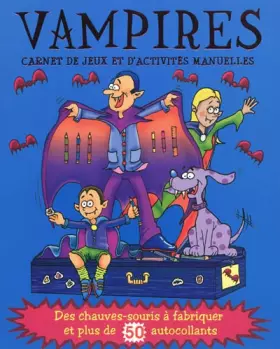 Couverture du produit · Vampires: Carnet de jeux et d'activités manuelles
