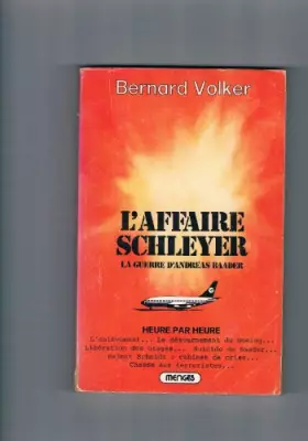 Couverture du produit · L'Affaire Schleyer La Guerre D'Andreas Baader