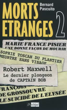 Couverture du produit · Morts étranges 2