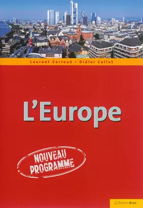 Couverture du produit · L'Europe