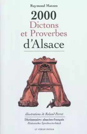 Couverture du produit · 2000 dictons et proverbes d'Alsace