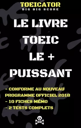 Couverture du produit · TOEICator big big score: Le livre TOEIC le + puissant !