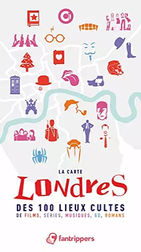 Couverture du produit · La Carte Londres des 100 lieux cultes de films, séries, musiques, BD, romans