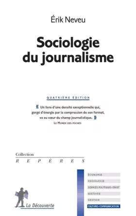 Couverture du produit · Sociologie du journalisme