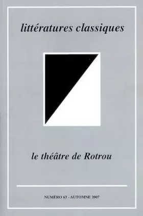 Couverture du produit · LE THÉÂTRE DE ROTROU