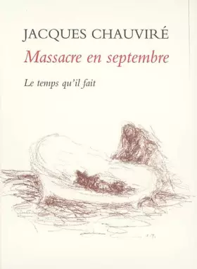 Couverture du produit · Massacre en septembre : Et autres nouvelles