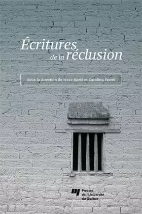 Couverture du produit · ECRITURES DE LA RECLUSION