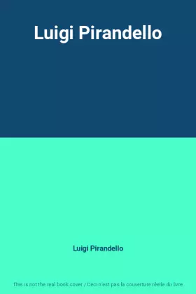 Couverture du produit · Luigi Pirandello