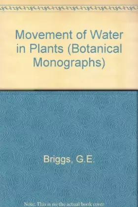 Couverture du produit · Movement of Water in Plants