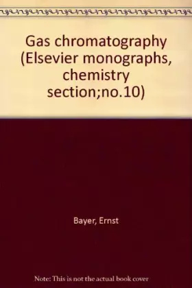 Couverture du produit · Gas Chromatography