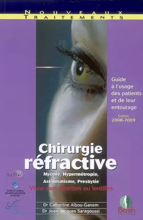 Couverture du produit · Chirurgie réfractive : Guide à l'usage des patients et de leur entourage