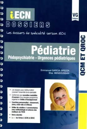Couverture du produit · Pédiatrie, pédopsychiatrie, urgences pédiatriques