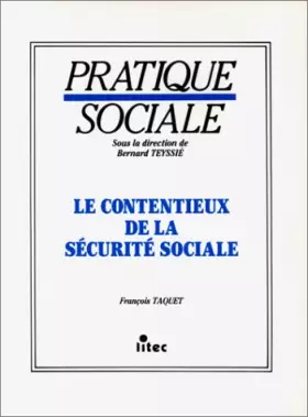 Couverture du produit · Contentieux de la sécurité sociale, 1re édition (ancienne édition)