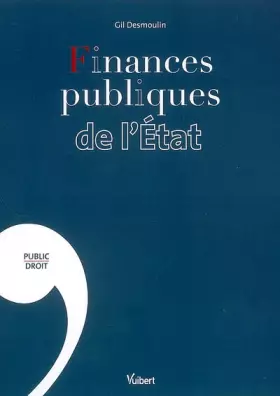 Couverture du produit · Finances publiques de l'Etat