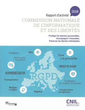 Couverture du produit · Rapport d'activité 2018 commission nationale de l'informatique et des libertés