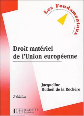 Couverture du produit · Droit matériel de l'Union européenne 2004