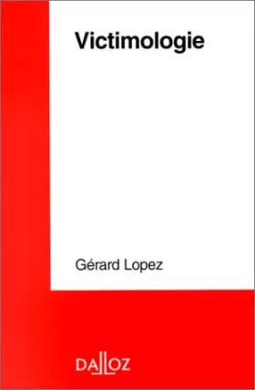 Couverture du produit · Victimologie