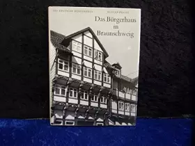 Couverture du produit · Das Bürgerhaus in Braunschweig (Das deutsche Bürgerhaus XX)