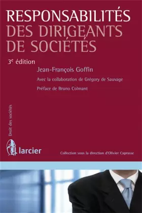 Couverture du produit · Responsabilité des dirigeants de sociétés