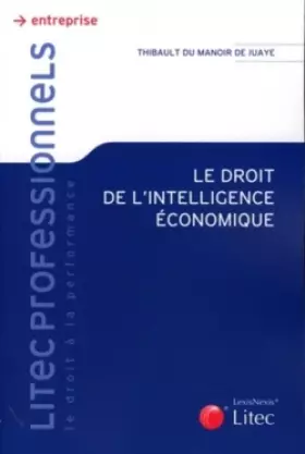 Couverture du produit · Droit de l'intelligence économique