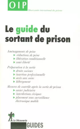 Couverture du produit · Le guide du sortant de prison