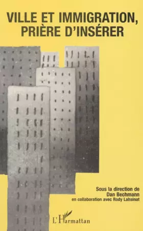 Couverture du produit · Ville et immigration, prière d'insérer