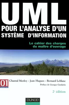 Couverture du produit · UML pour l'analyse d'un système d'information - Le cahier des charges du maître d'ouvrage