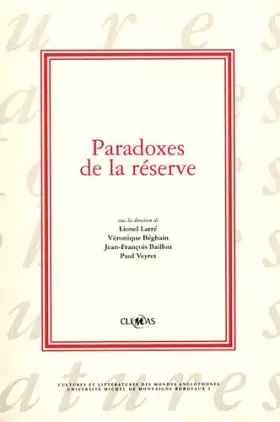 Couverture du produit · Paradoxes de la réserve