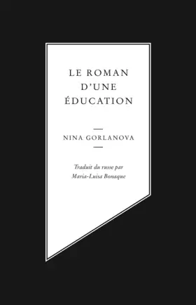 Couverture du produit · Le roman d'une éducation