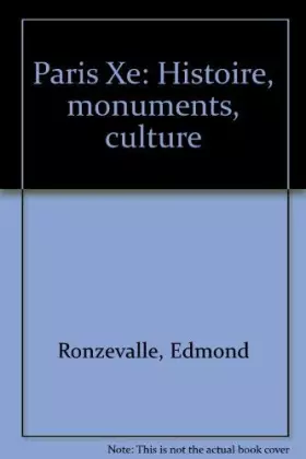 Couverture du produit · Paris 10e