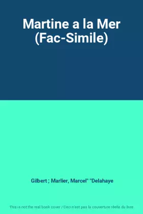 Couverture du produit · Martine a la Mer (Fac-Simile)