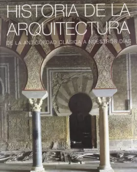 Couverture du produit · Historia de la arquitectura