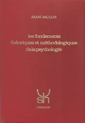 Couverture du produit · Les fondements théoriques et méthodologiques de la psychologie