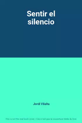 Couverture du produit · Sentir el silencio
