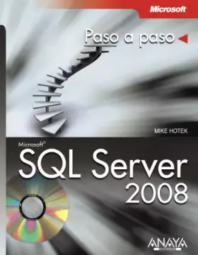 Couverture du produit · SQL Server 2008 (Paso A Paso)