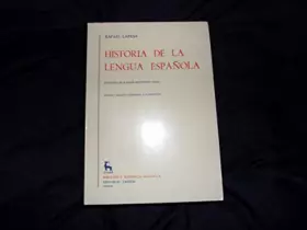 Couverture du produit · Historia lengua española: 045 (Varios Gredos)